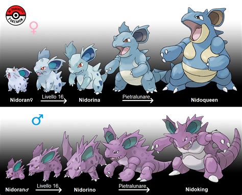 nidoran female evolution.